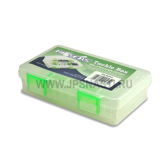 Коробка для приманок и снаряжения AFW Tackle Box, 3.8x8.9x15.2 см, 4 Moveable Dividers