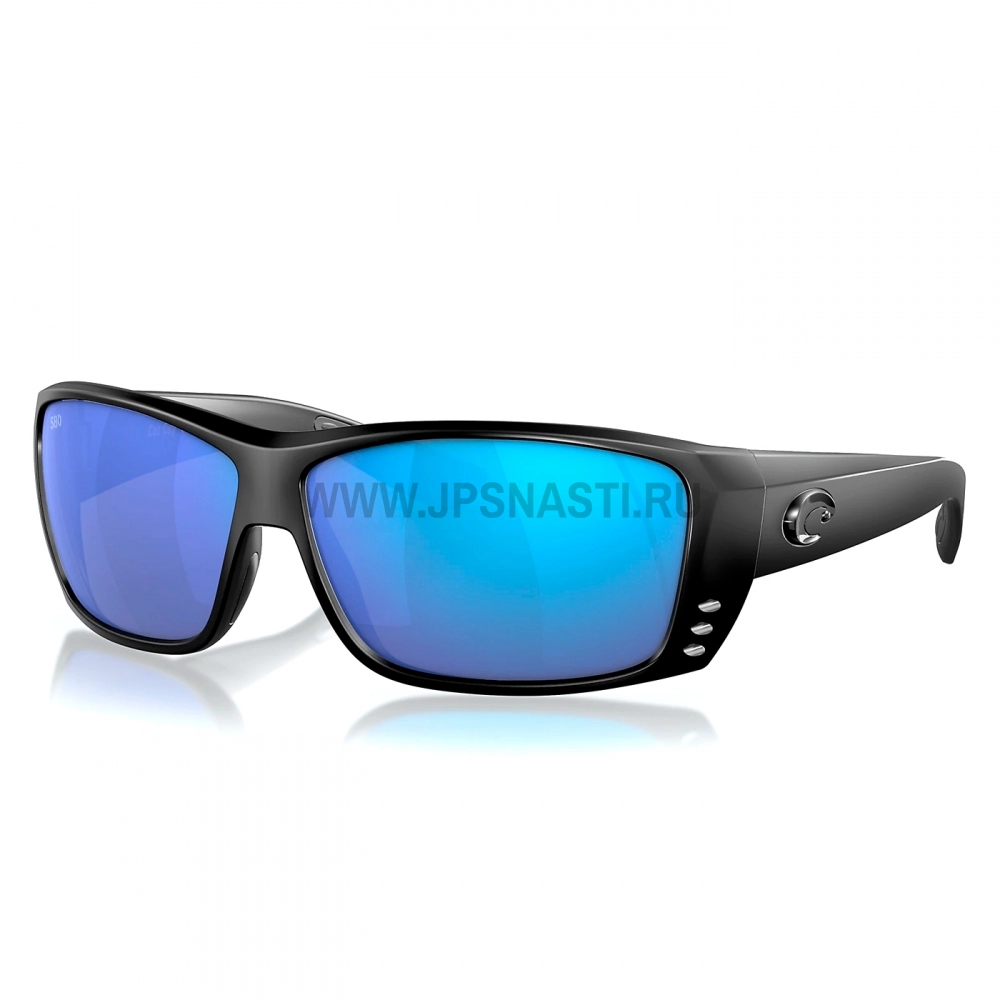 Очки поляризационные Costa Del Mar Cat Cay 580G, M, regular fit, blackout/blue mirror