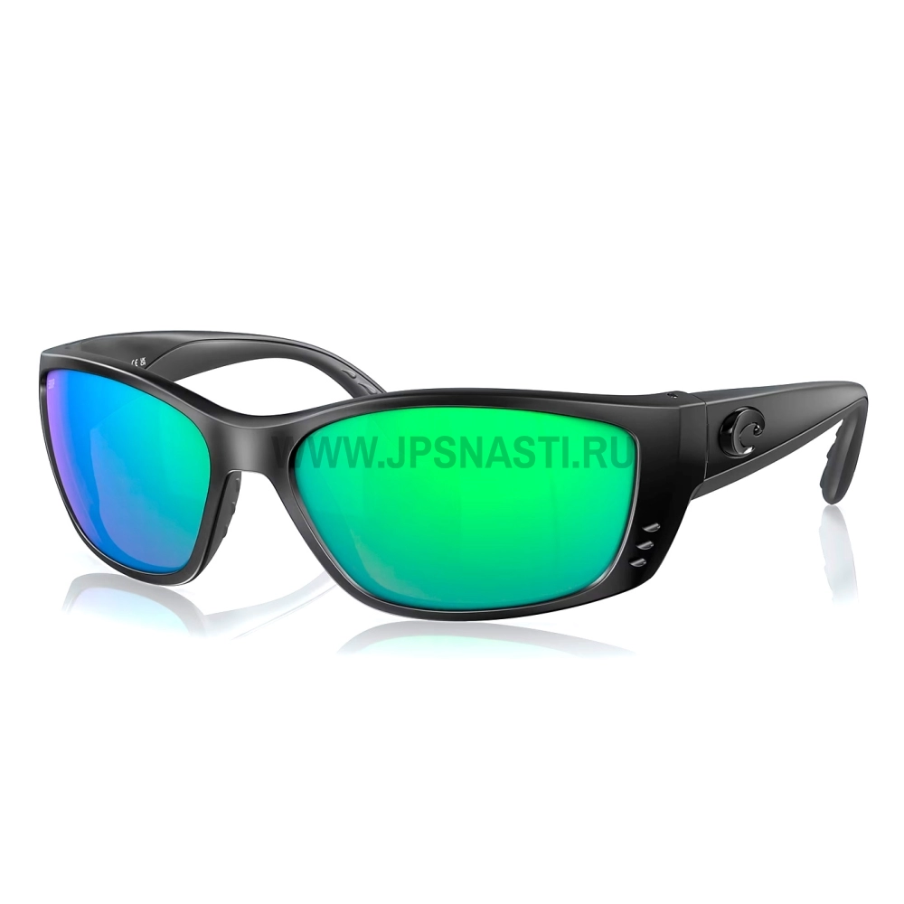 Очки поляризационные Costa Del Mar Fisch 580P, XL, regular fit, blackout/green mirror