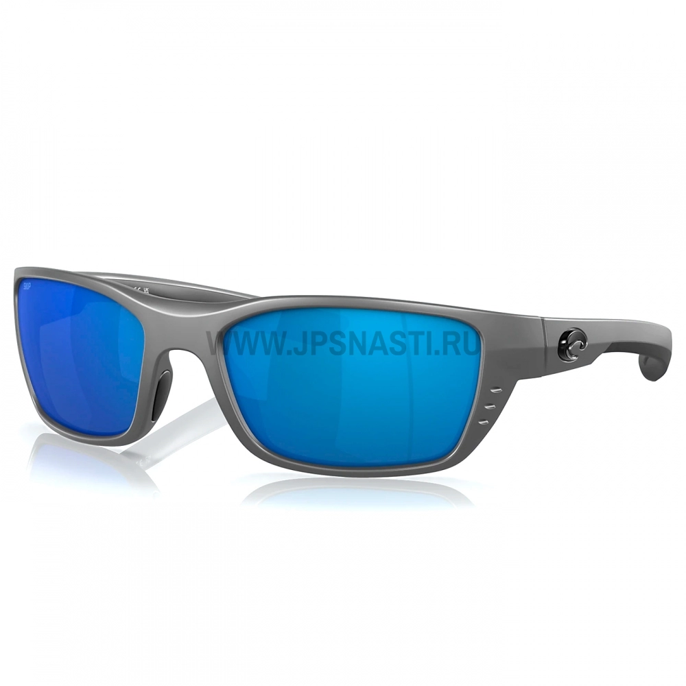 Очки поляризационные Costa Del Mar Whitetip 580P, M, narrow fit, matte gray/blue mirror