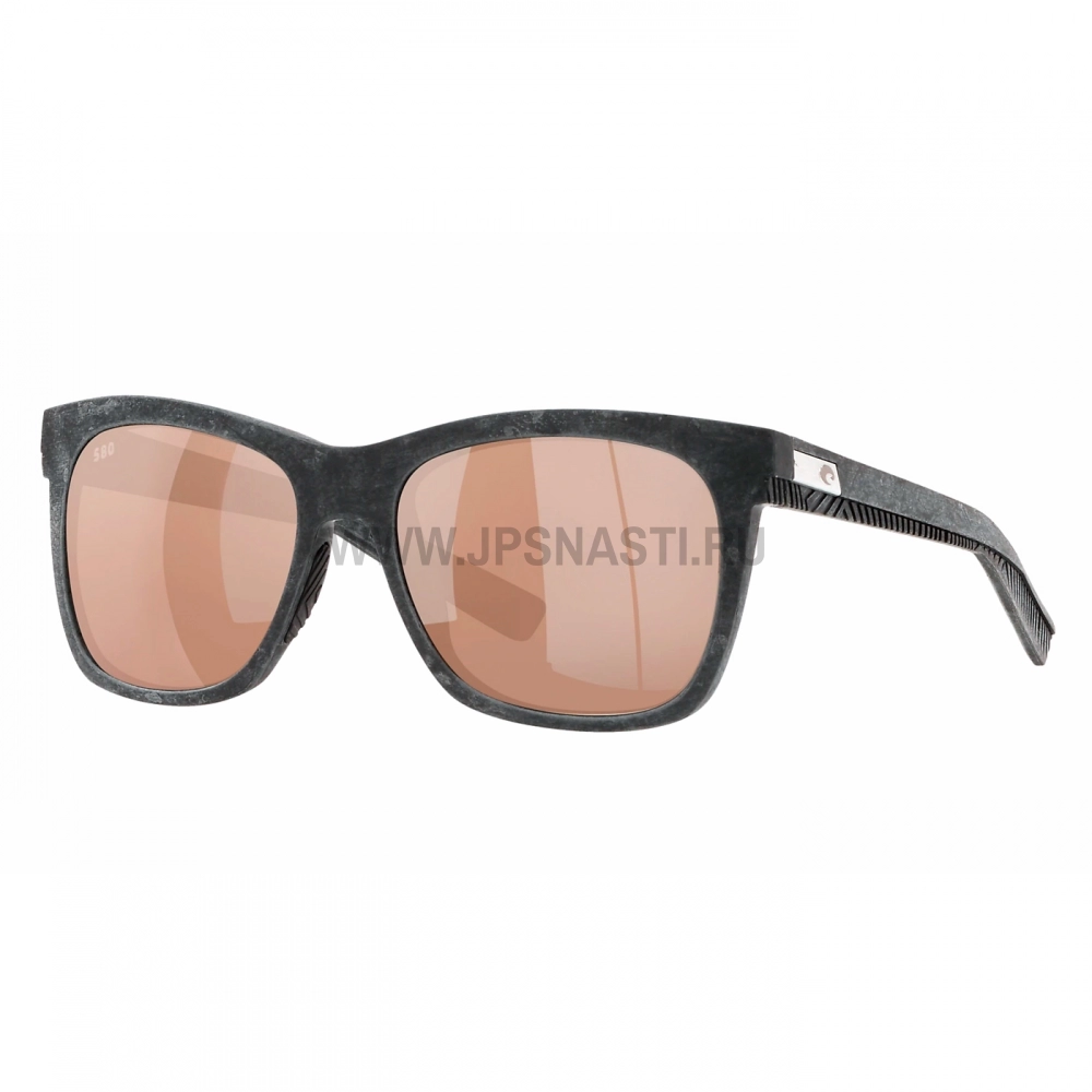 Женские поляризационные очки Costa Del Mar Caldera 580G, L, regular fit, net gray/copper mirror