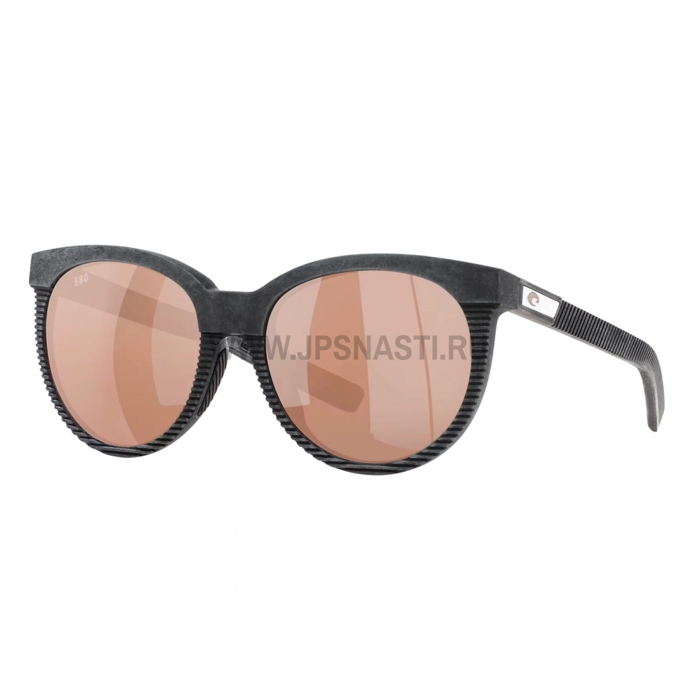 Женские поляризационные очки Costa Del Mar Victoria 580G, S, regular fit, net rubber/copper mirror