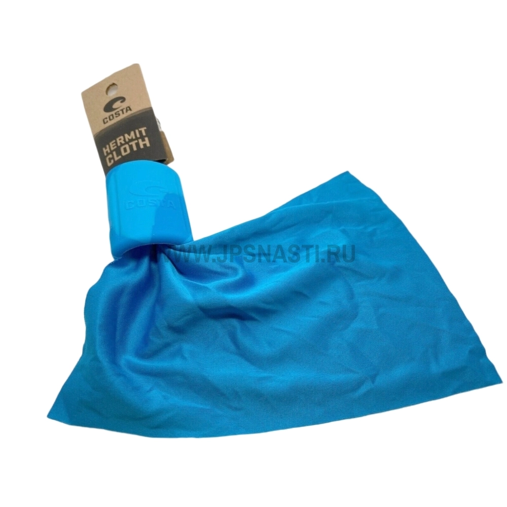 Ткань для протирки очков Costa Del Mar Hermit Cloth, costa blue