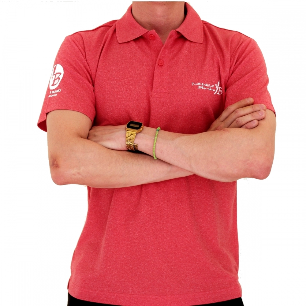 Поло Yamaga Blanks Dry Polo Shirts Mix Red, M