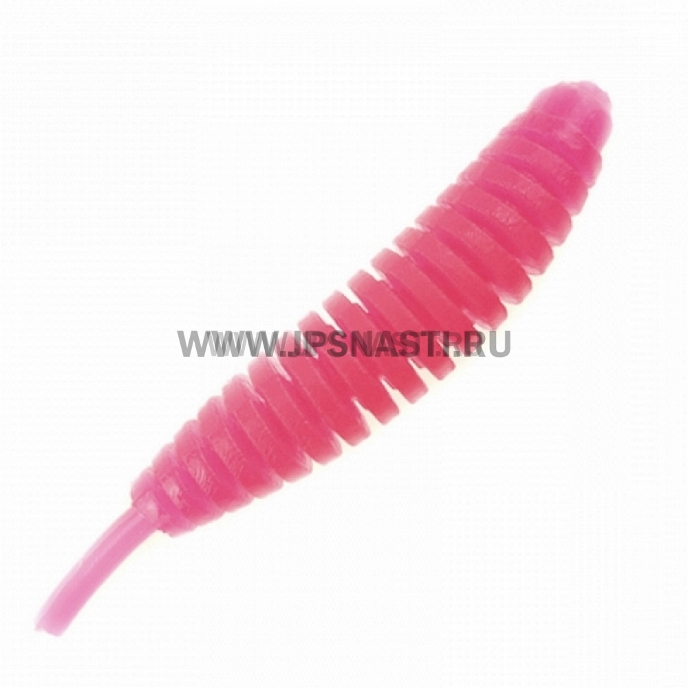 Силиконовые приманки Trout Zone Ribber Pupa, 2.3 inch, сыр, розовый