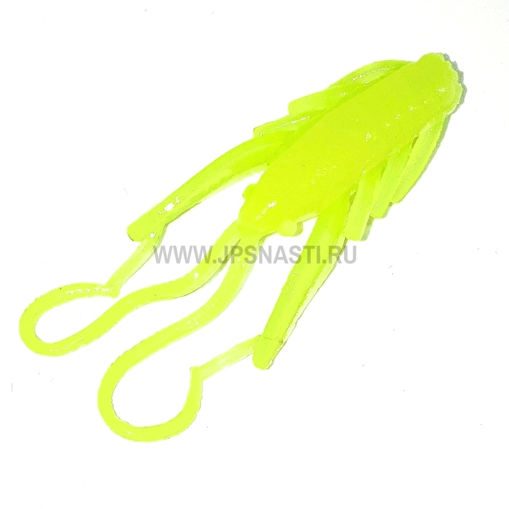 Силиконовые приманки Trout Zone Nymph, 1.4 inch, сыр, шартрез