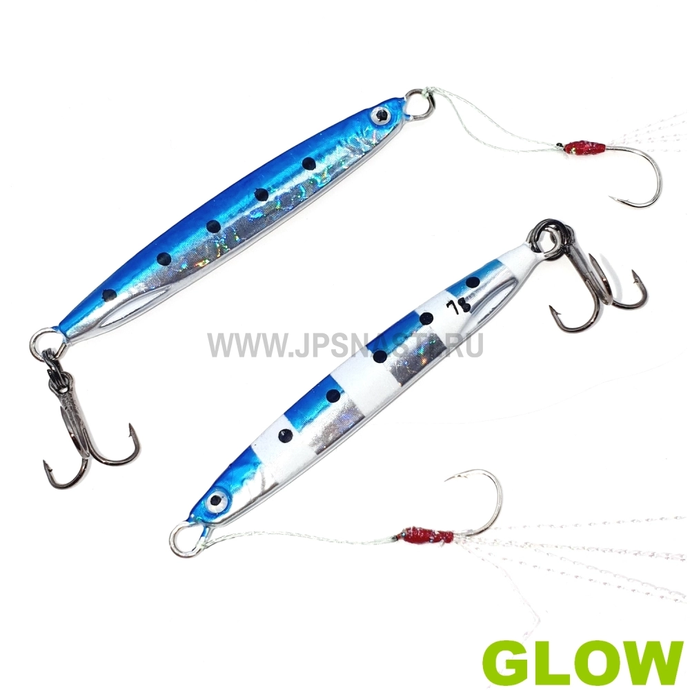 Пилькер S.F.P. Sea Jig Long, 7 г, 02 Glow