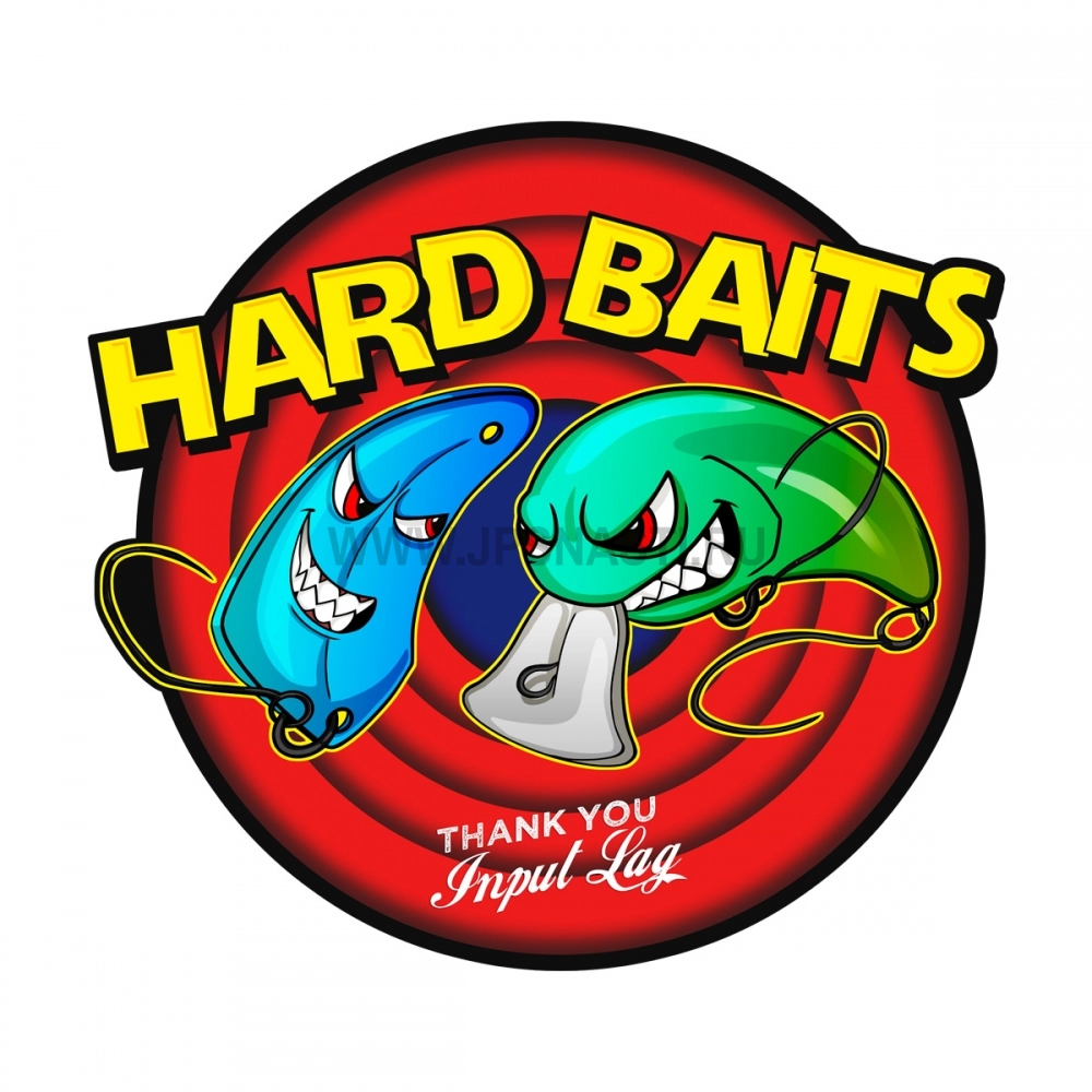 Наклейка Японские снасти Hard Baits, №1