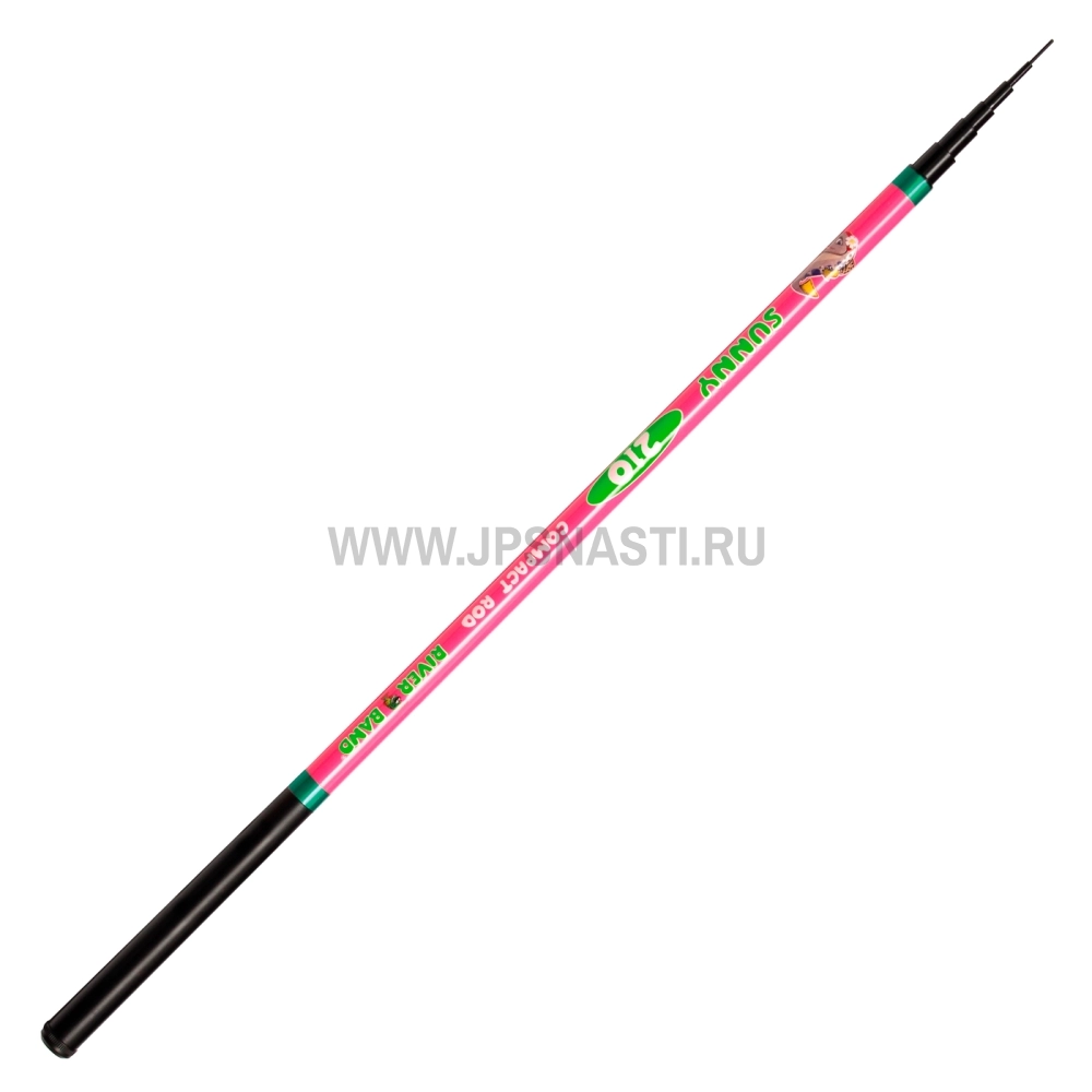 Удилище маховое River Band Compact Rod, Sunny, 2.4 м