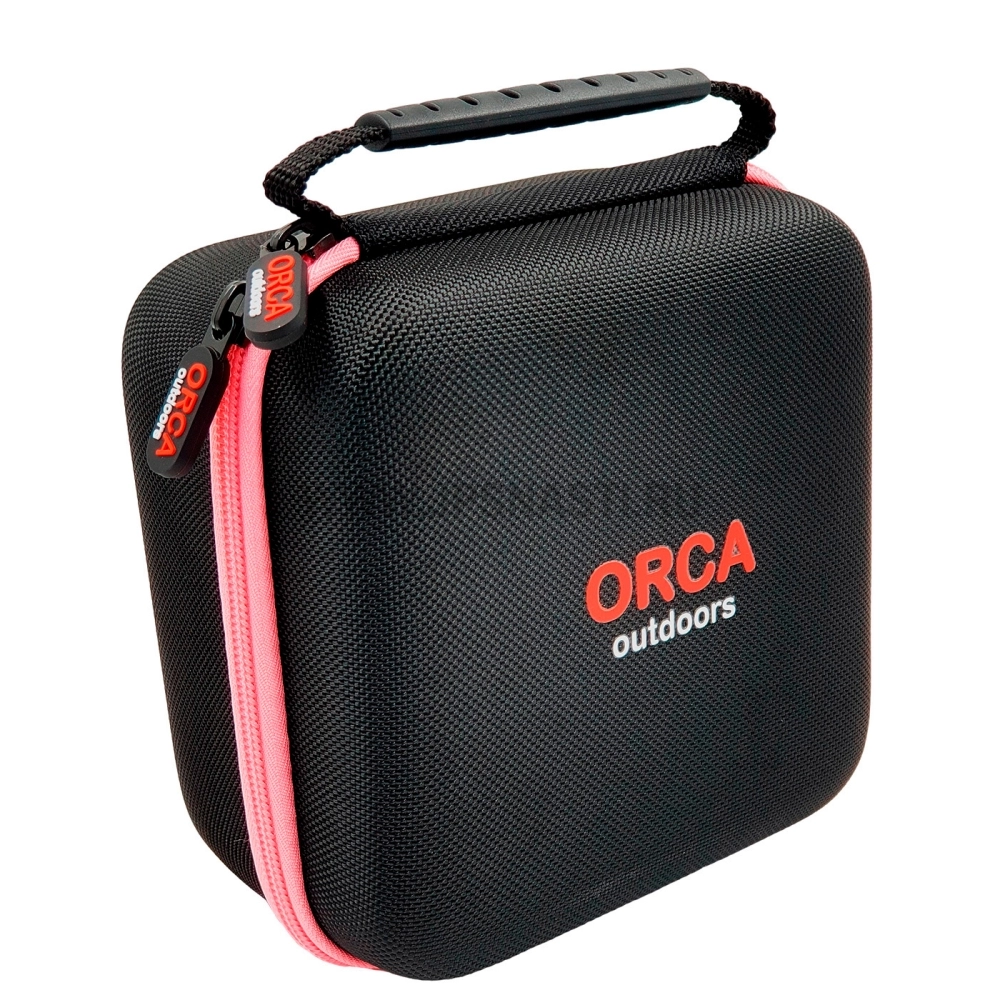 Жесткий кейс Orca Outdoors, для 1-ой катушки, розовый