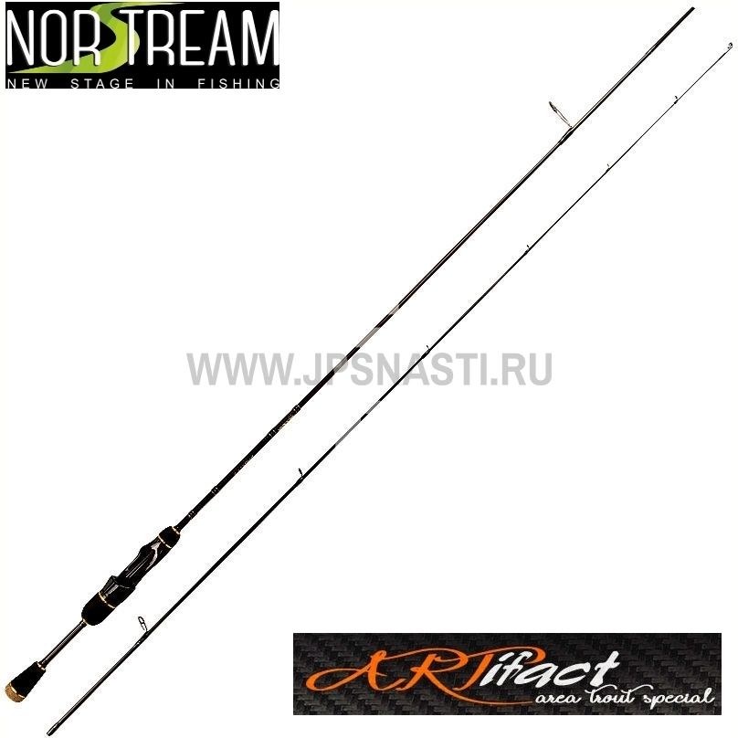 Спиннинг Norstream Artifact 652UL, 196 см, 0.8-5 гр