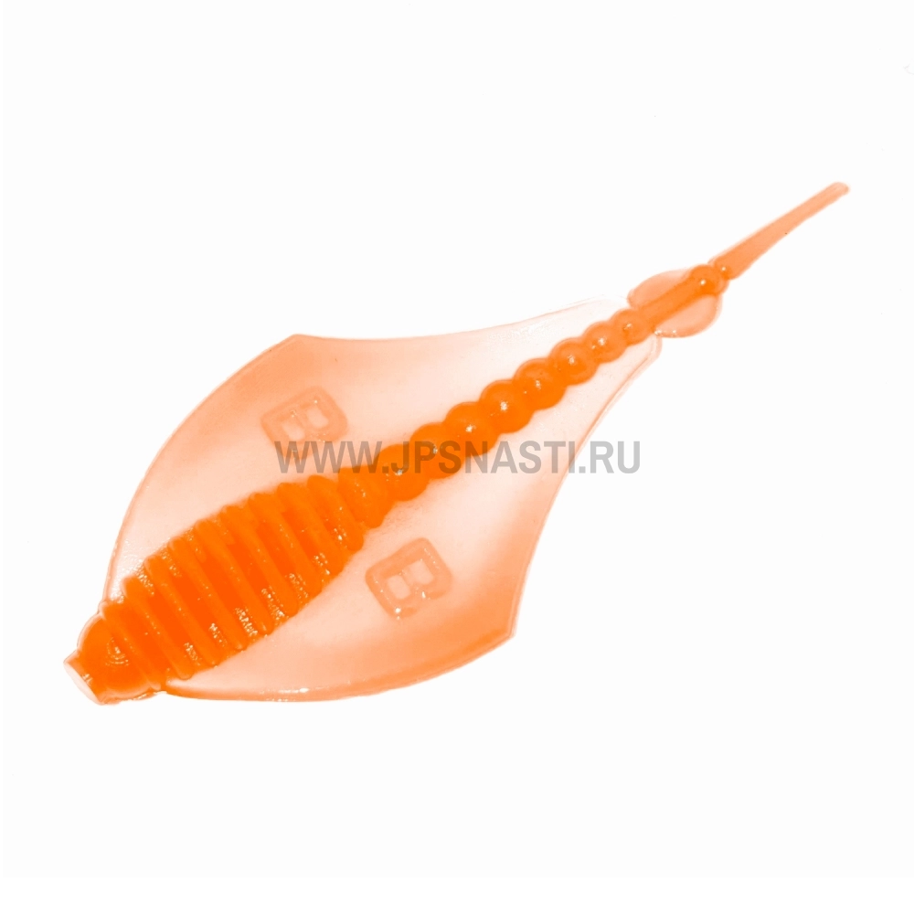 Силиконовые приманки Boroda Baits Manta, оранжевый, сыр