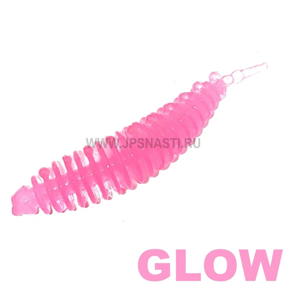 Силиконовые приманки Boroda Baits Ayra, glow розовый, сыр