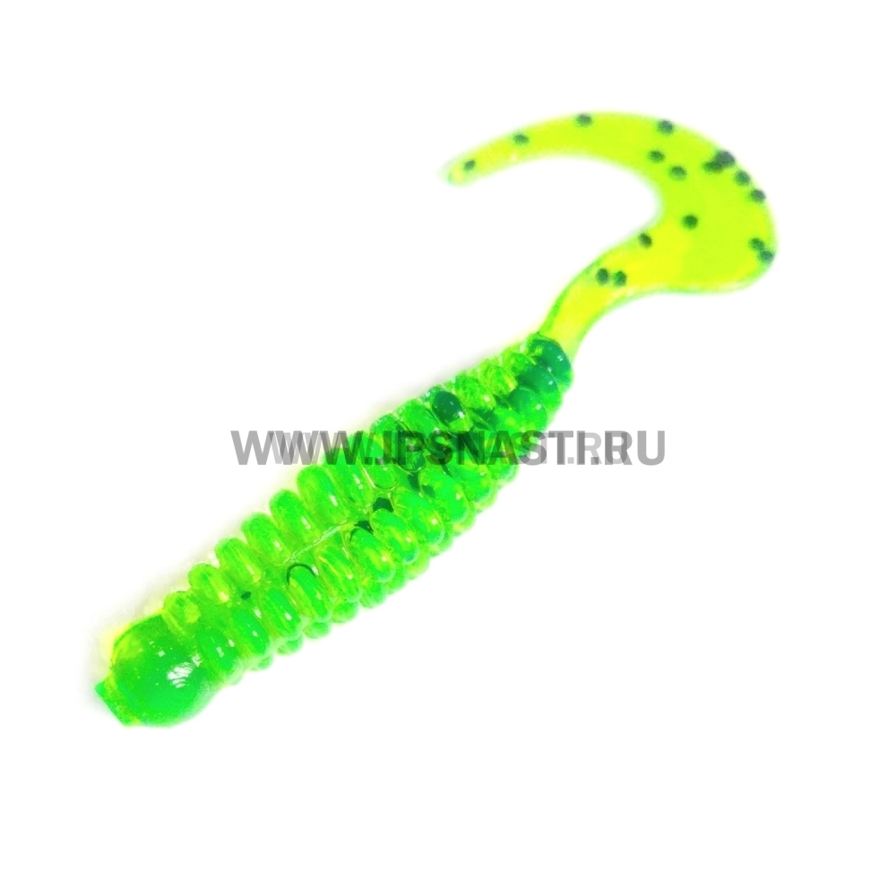 Силиконовые приманки Boroda Baits Phantom 55, Fluo Chart/Pepper, рыба