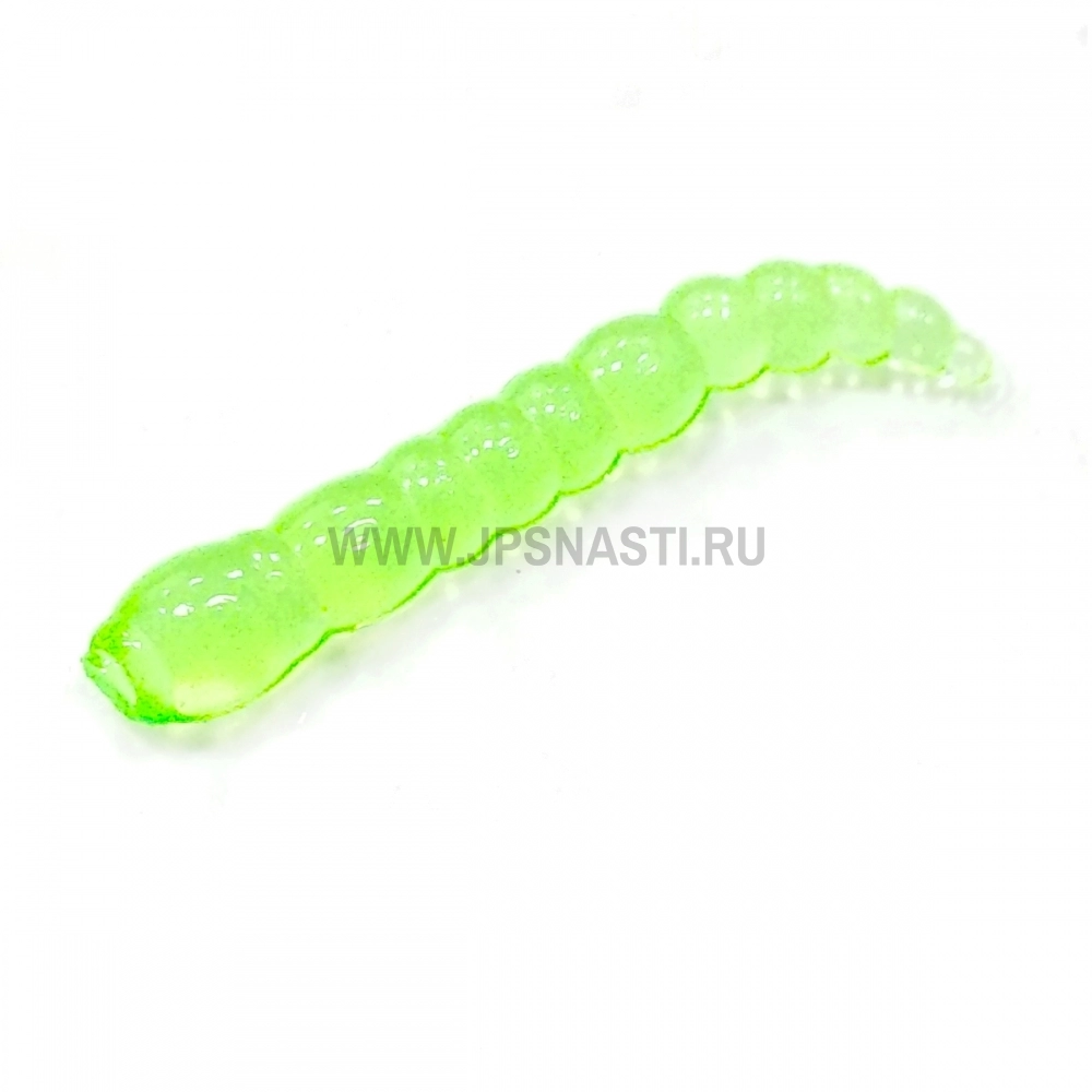 Силиконовые приманки Boroda Baits Kora Buba, зеленый Glow, сыр