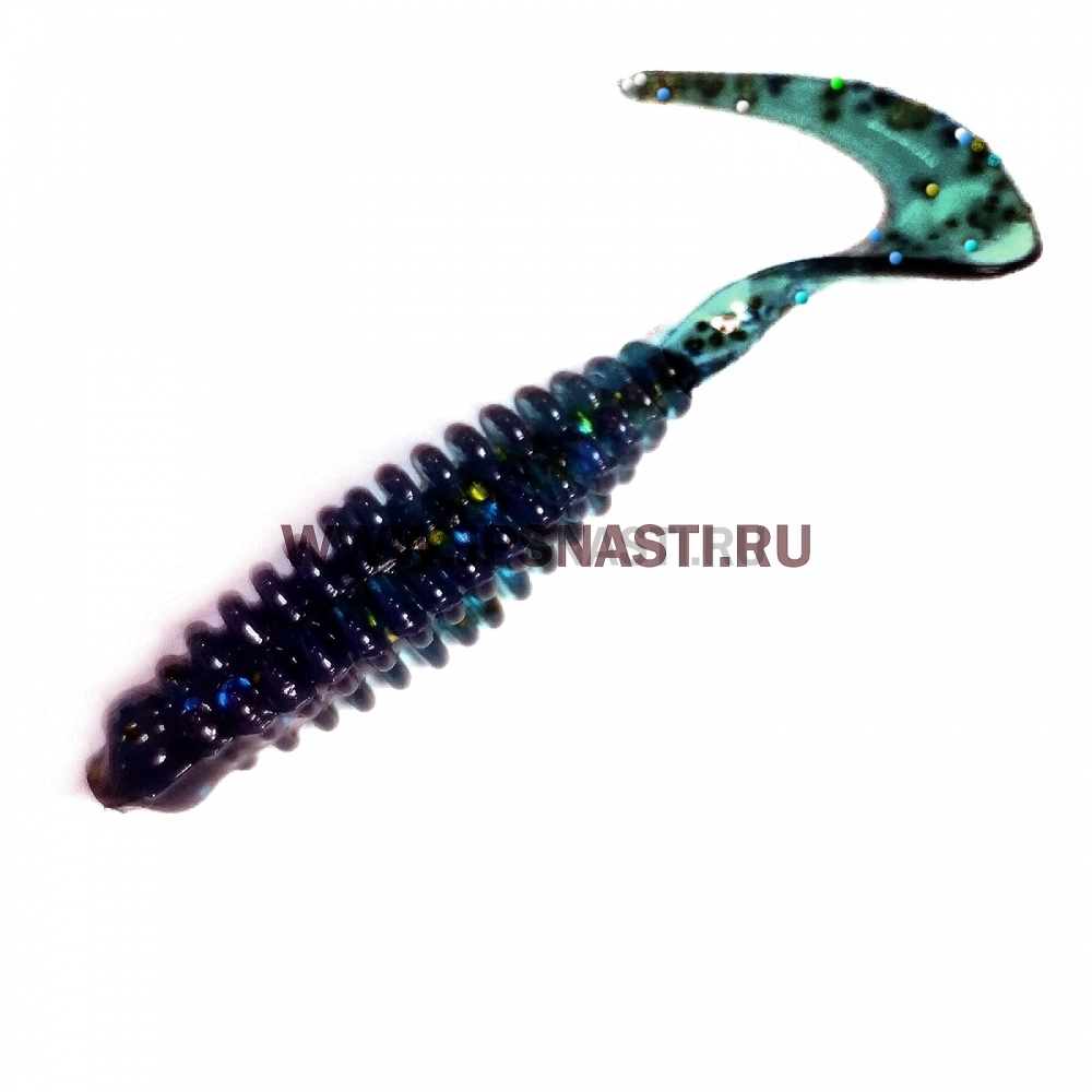 Силиконовые приманки Boroda Baits Phantom 70, blue night, блистер