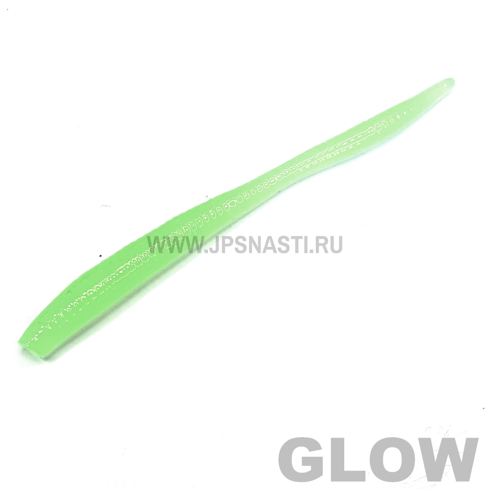 Силиконовые приманки Boroda Baits ivi XL, зеленый Glow, сыр