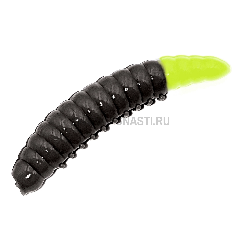 Силиконовые приманки Boroda Baits Salo 30, черный лимон, сыр