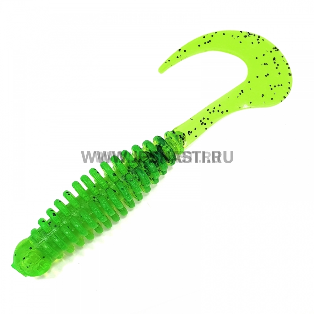 Силиконовые приманки Boroda Baits Phantom 160, 132 Fluo Chartreuse/Peper, блистер