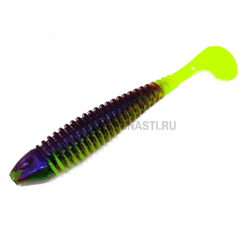 Силиконовые приманки Boroda Baits Shemaya 160, 310 Violet Pearl / Lemon