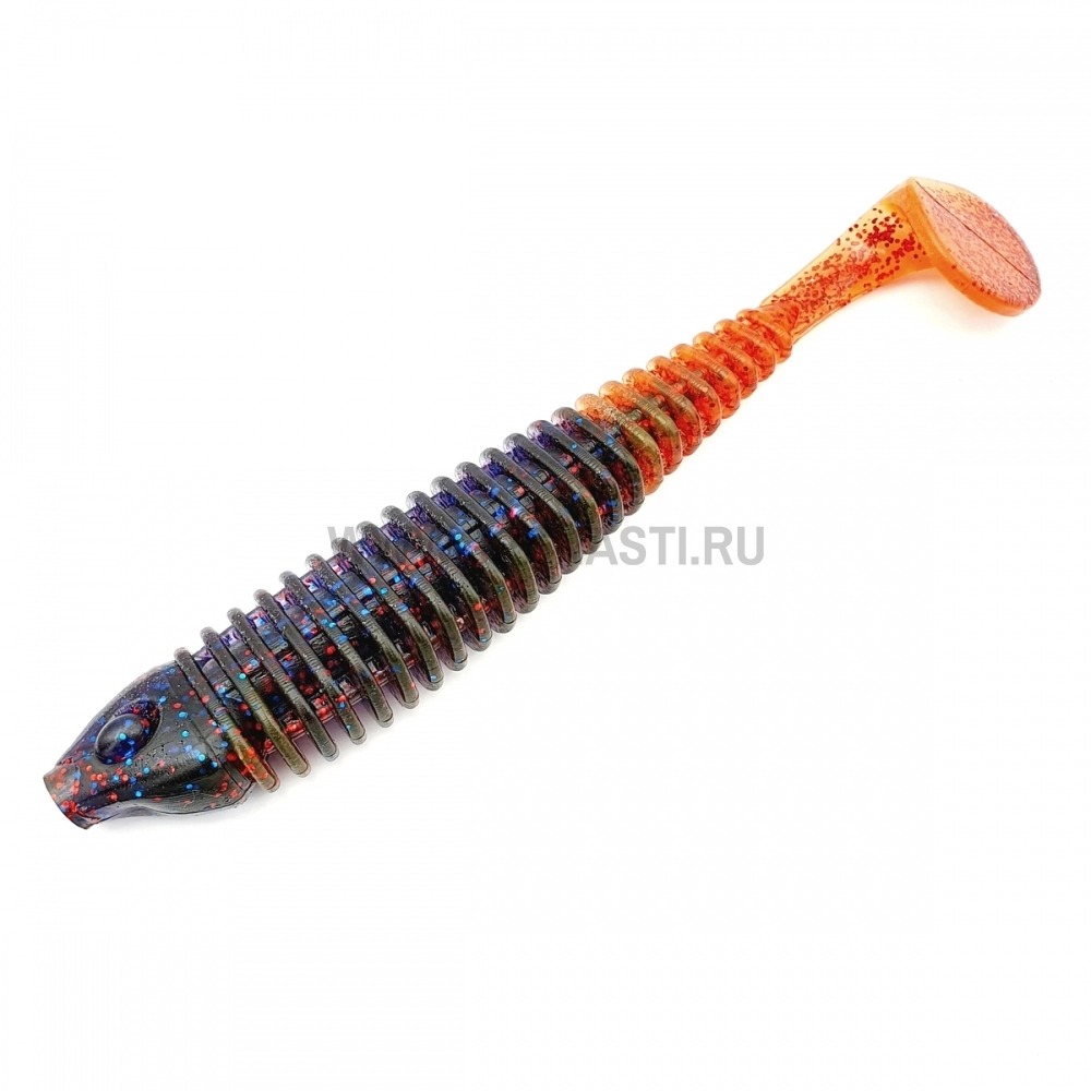 Силиконовые приманки Boroda Baits Shemaya 135, 320 Drunk Plum, блистер