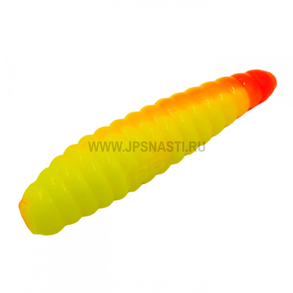 Силиконовые приманки Boroda Baits SiSiLiA 51 Float, лимон / ярко-оранжевый, сыр