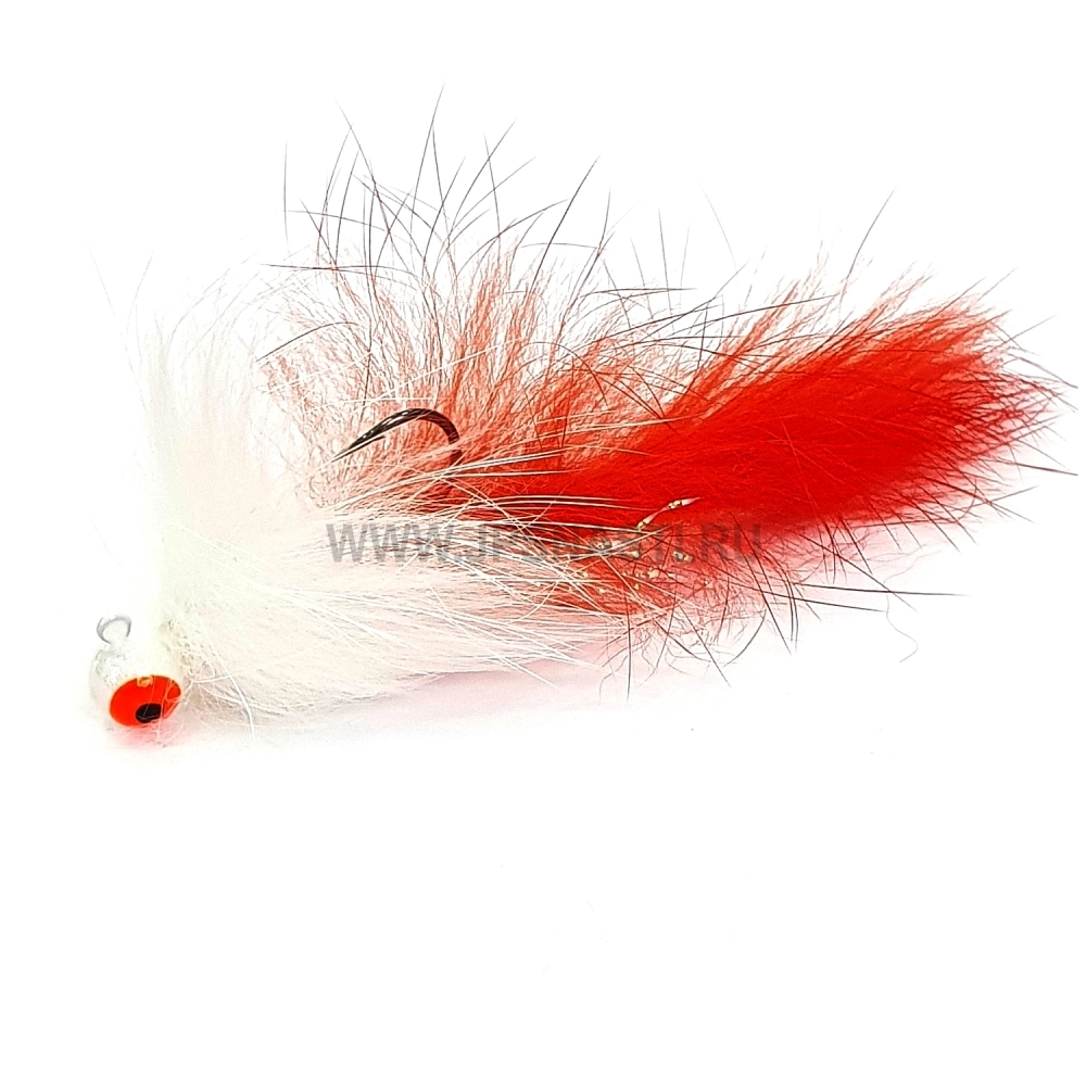 Стример Boroda Baits Roger, 1.8 г, 06-White/Red