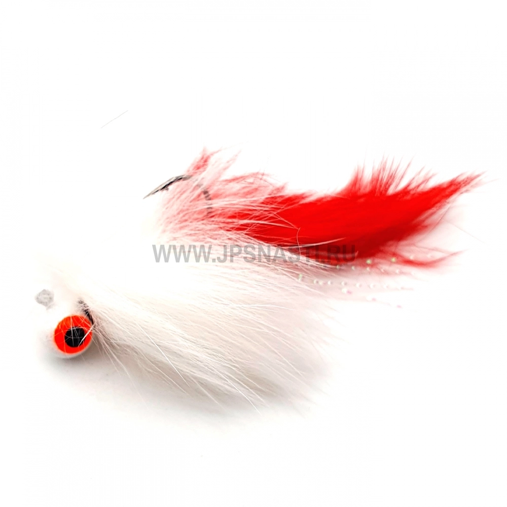 Стример Boroda Baits Roger, 2.5 г, 06 White/Red