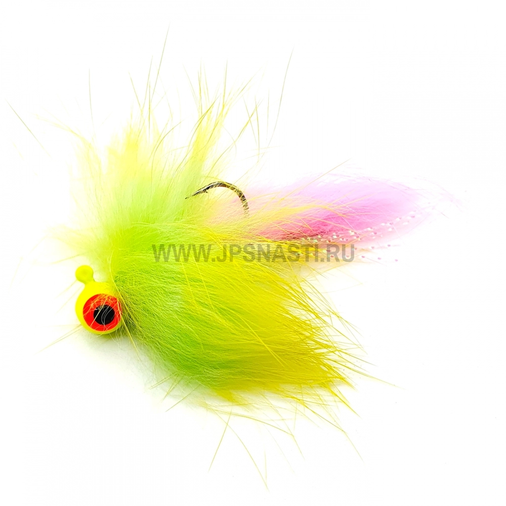 Стример Boroda Baits Roger, 2.5 г, 08 Chartreuse/Barbie