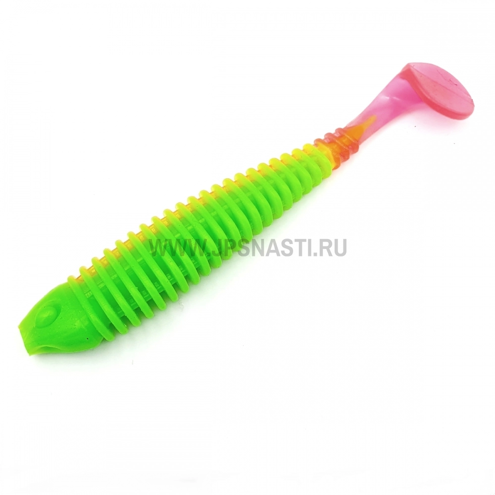 Силиконовые приманки Boroda Baits Shemaya 135, 308i Chartreuse / Pink, блистер