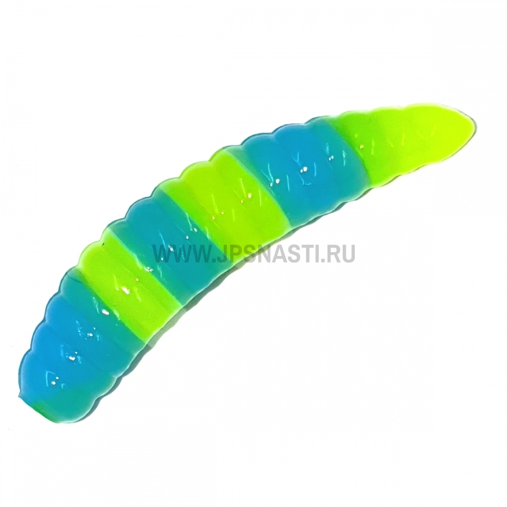 Силиконовые приманки Boroda Baits Salo 30 Zebra Style, голубой-лимон, сыр