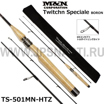 Спиннинг M&N Corporation TS-501MN-HTZ, 153 см, 0.8-7 гр