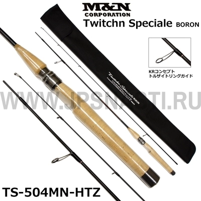 Спиннинг M&N Corporation TS-504MN-HTZ, 162 см, 0.8-7 гр