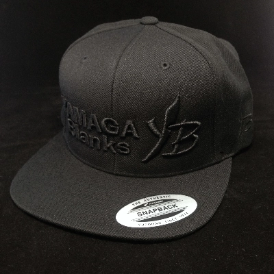 Кепка Yamaga Blanks Flat Visor Cap, black