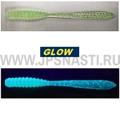 Силиконовая приманка Yamariya Aji Flatter, 2.3", GKR/G