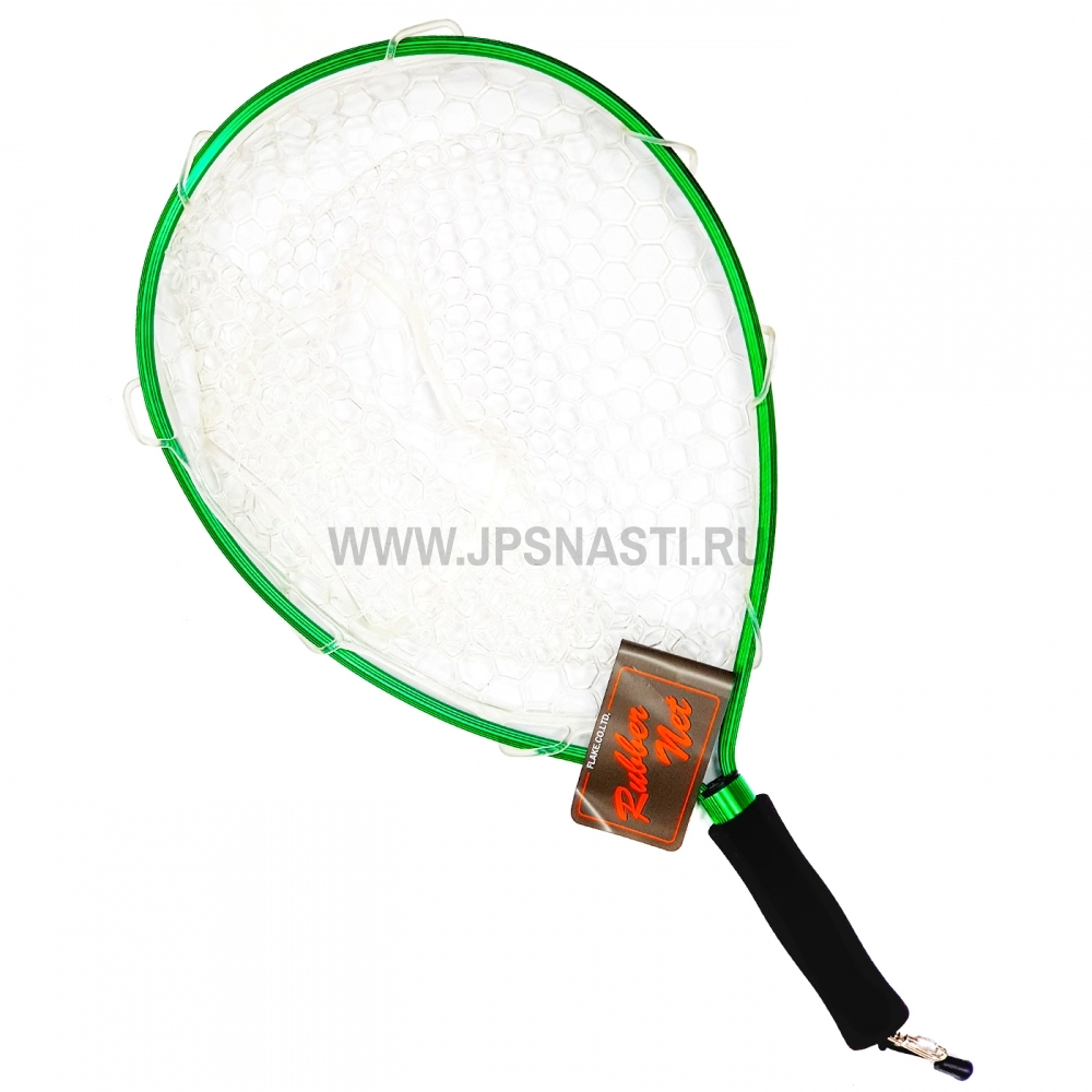 Подсачек Cormoran Rubber Racket Net II, green/clear