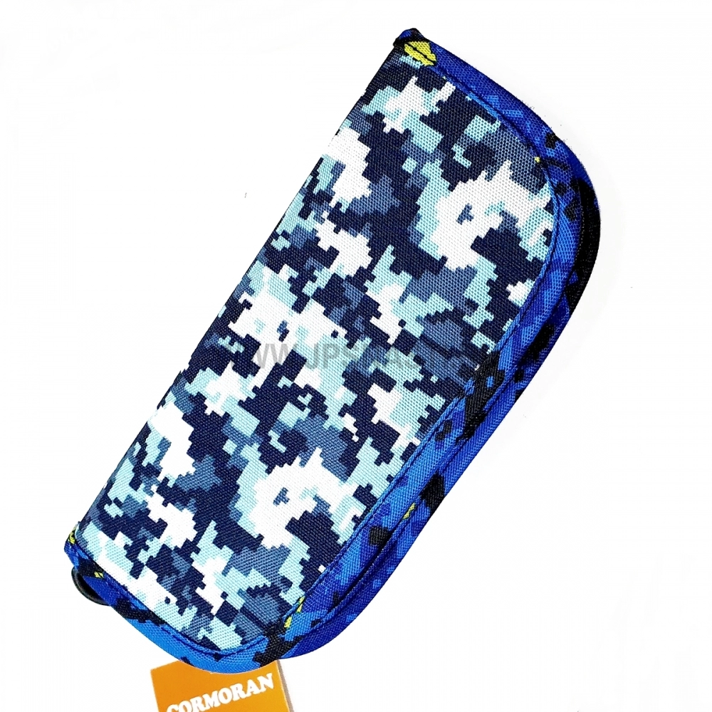 Кошелек для приманок Cormoran Spoon Wallet R, #12, Spy Camo / Blue