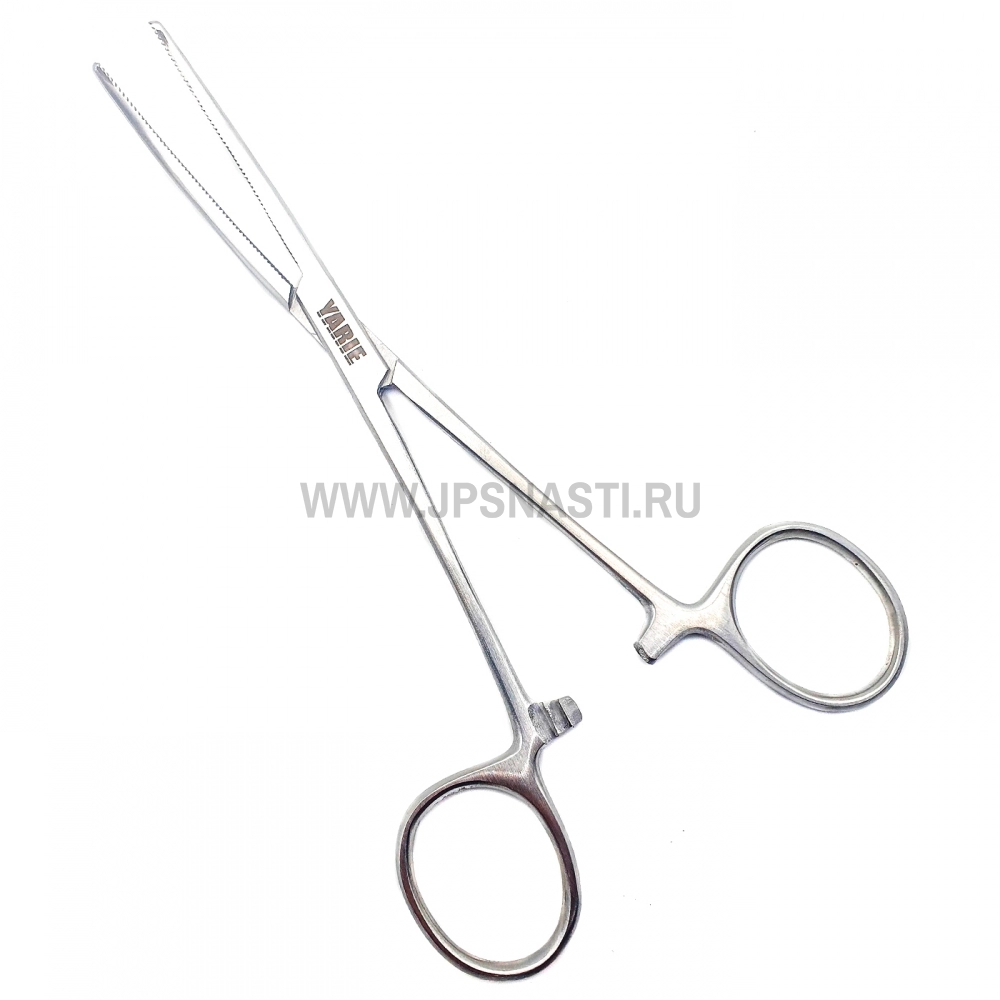 Щипцы Yarie №804 Professional Forceps Curve, 18 см, Short Lock