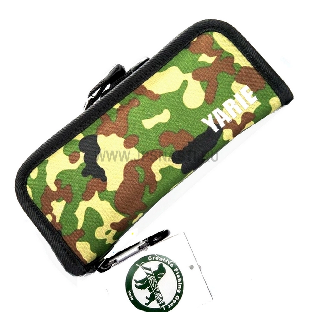 Кошелек для приманок Yarie №925 Slim Wallet, green camo