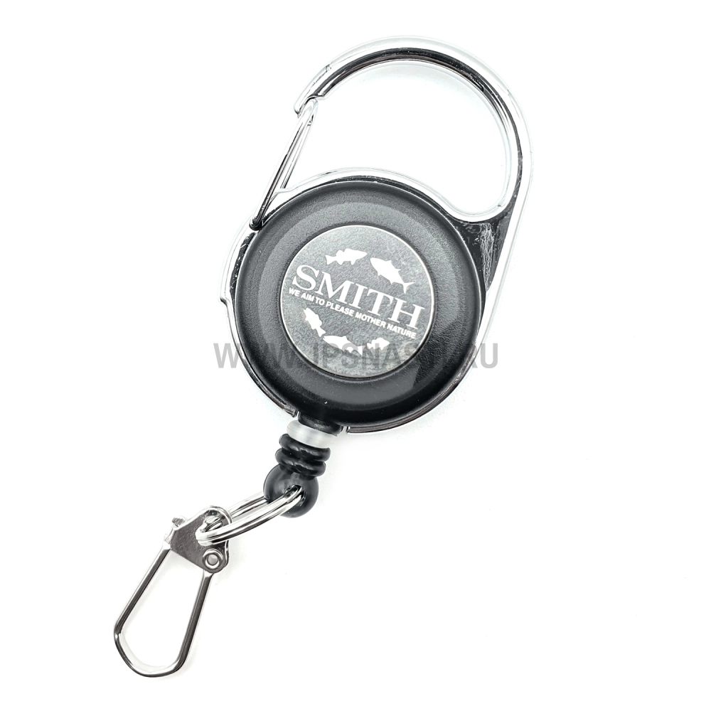 Ретривер Smith Carabiner Reel, черный