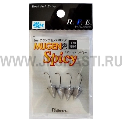 Джиг головка Fujiwara Mugen Head Spicy, 1 гр, #8