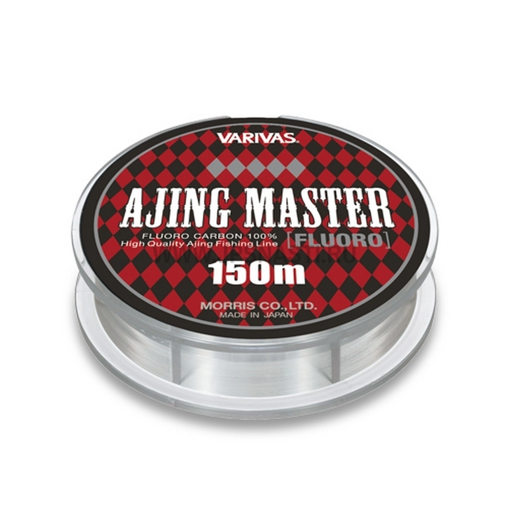 Флюорокарбон Varivas Ajing Master Fluoro, #0.5, 150 м, прозрачный