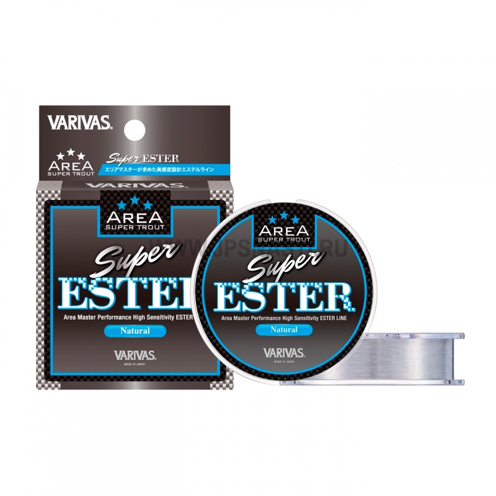 Эстер Varivas Super Trout Area Super Ester, #0.25, 150 м, прозрачный