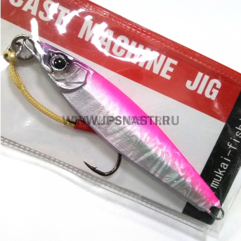 Пилькер Mukai Cast Machine Jig, 20 гр, Pink Silver