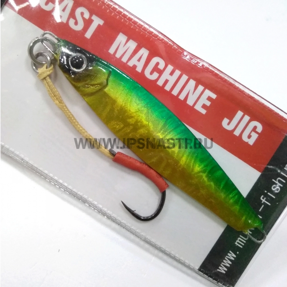 Пилькер Mukai Cast Machine Jig, 30 гр, Green Gold