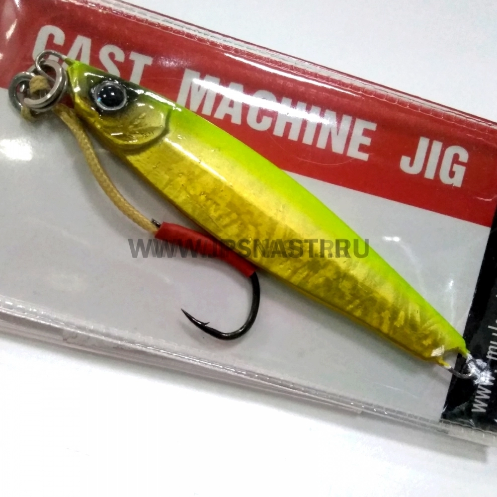 Пилькер Mukai Cast Machine Jig, 20 гр, Chartreuse Gold