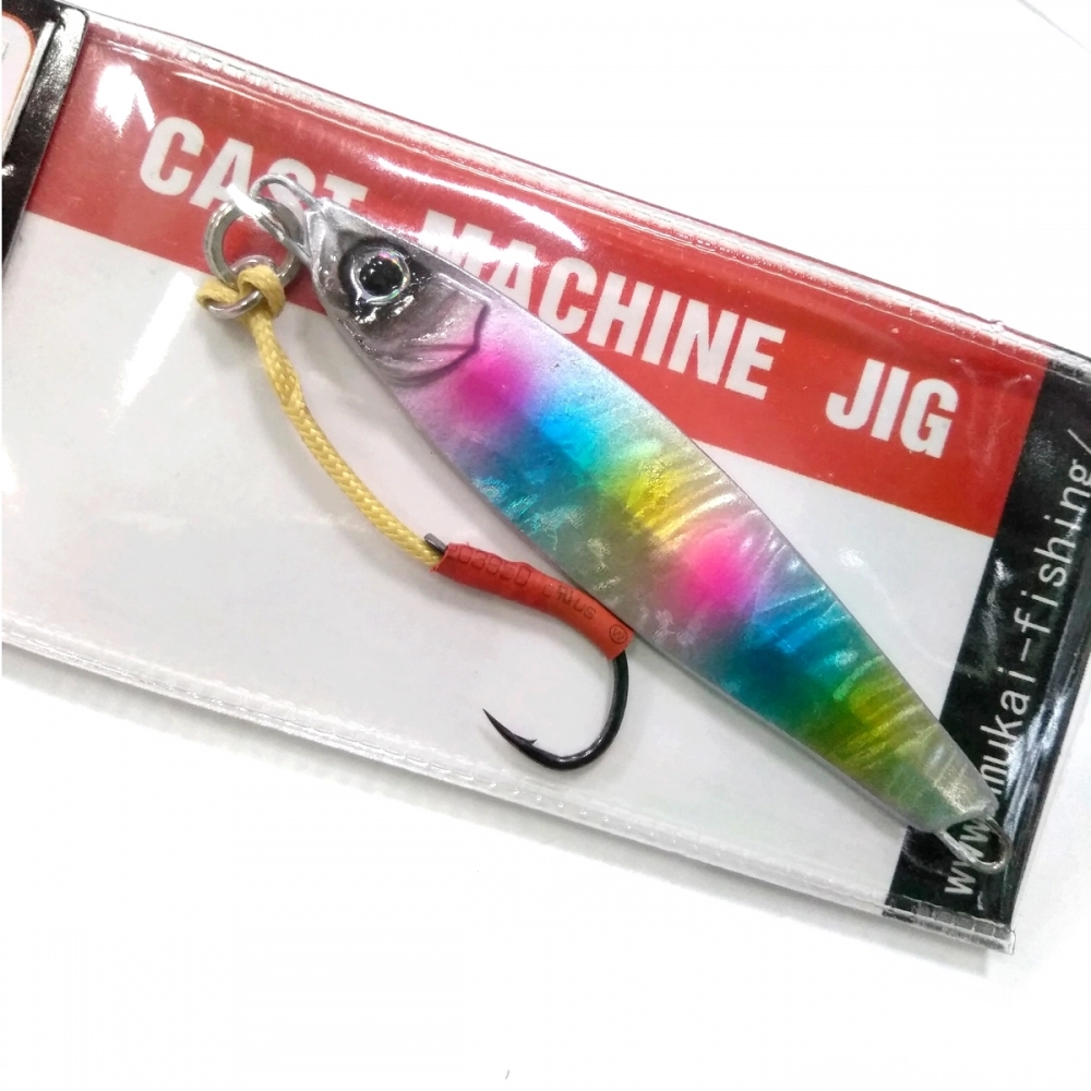 Пилькер Mukai Cast Machine Jig, 20 гр, Pink Blue Gold