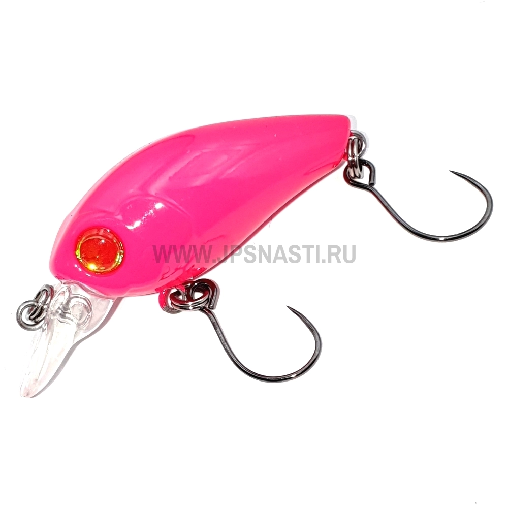 Воблер Mukai Step Crank F, 3.6 г, S76 Fluorescent Pink