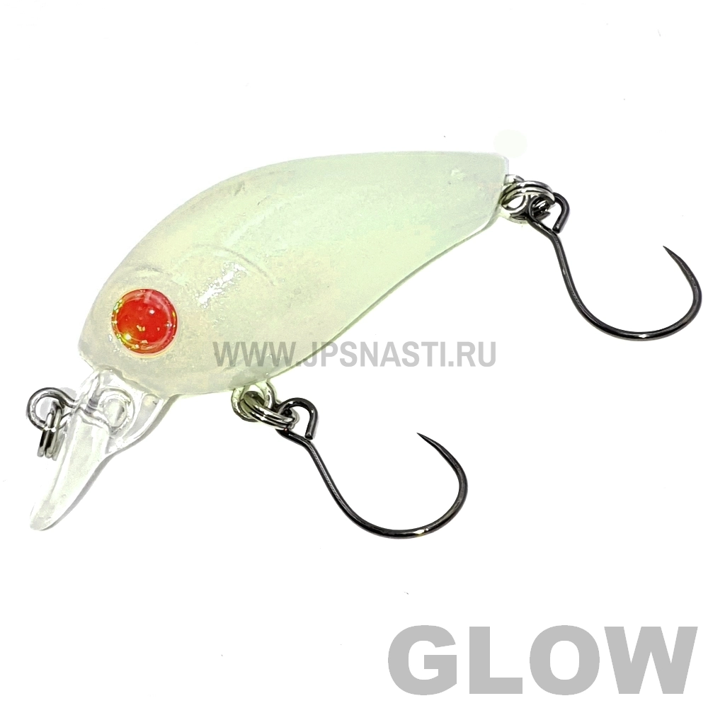 Воблер Mukai Step Crank F, 3.6 г, Glow Green