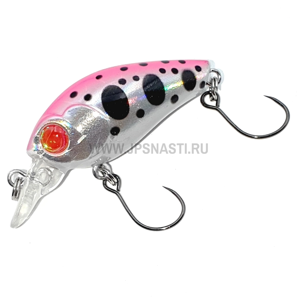 Воблер Mukai Step Crank F, 3.6 г, J529 Pink Back Par Mark